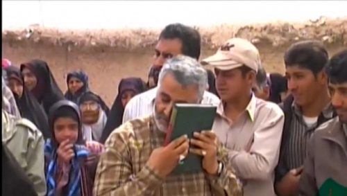 حاج قاسم در زادگاهش