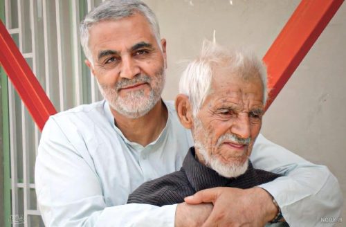 حاج قاسم و پدرشان