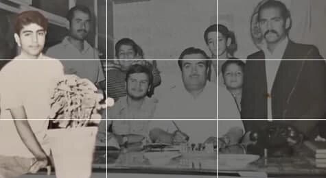 نوجوانی حاج قاسم در محل کارش