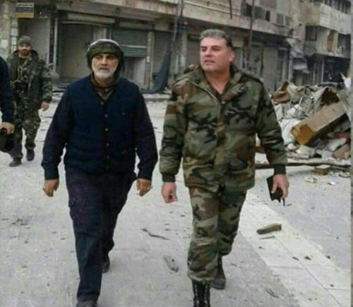 حاج قاسم فرمانده نیروی قدس