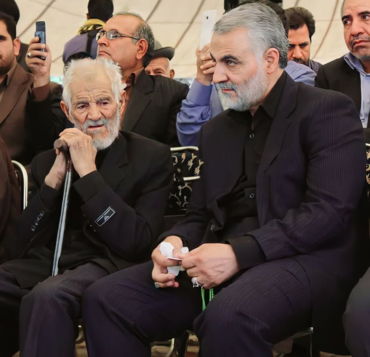 حاج قاسم و پدرشان